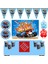 Hot Wheels Doğum Günü 8 Kişilik Afişli Hot Wheels Parti Malzemeleri Seti 1