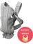 Bliss Ana Kucağı Petal Cotton Oyuncaklı & Kanguru Mini 3D Cotton Jerse / Light Grey 5