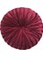 Kadife Pileli Futon Yuvarlak Yer Minderi 33X11CM 1