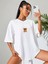 Unisex Oversize Ayıcık Baskılı T-Shirt 1