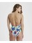 W Printed V Neckline One Piece Kadın Yüzücü Mayosu 005174800 2