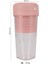 USB Şarj Edilebilir Taşınabilir Meyve Sıkacağı - Pembe (Yurt Dışından) 1