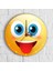 Kişiye Özel Emoji Tasarımlı Ahşap Duvar Saati (30 Cm.) - 8 1
