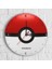 Kişiye Özel Pokemon Ball Tasarımlı Ahşap Duvar Saati (30 Cm.) - 1 1