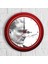 Kişiye Özel Atatürk Tasarımlı Ahşap Duvar Saati (30 Cm.) - 3 1