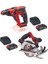 Te-Hd 18/12 Akülü Matkap Te-Cs 18/150 Daire Testere 2X2.5AH Starter Kit Akülü Set 1