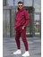 Bordo Kapşonlu Basic Eşofman Takımı 5905 1