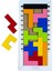 Lazer Tasarım Ahşap Tetris 1