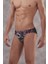 Erkek Zebra Baskılı Külot Slip 1409 1