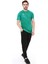 Erkek Dijital Baskılı T-Shirt Justa Yeşil 5