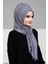 Ayşe Tasarım Çoklu Çapraz Dikim Pratik Penye Şal,krem,ps-41 3