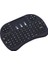 I8 Işıklı Kablosuz Şarjlı Mini Klavye Mouse Smart Tv-Pc-Tablet 1