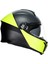 Tourmodular Multi Balanca Matt Black Yellow Çene Açılır Kask * 3