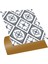 Kendinden Yapışkanlı Mutfak Banyo Kaplama Geometrik 029 Desenli Pvc Karo 30X30 cm (11 Adet) 1m2 1