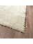 HOME Amerikan Shaggy Halı - 120 x 120 cm - Beyaz 2