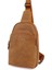 Kangaroo Kıngdom Hakiki Deri Crazy Horse Kum Erkek Body Bag Sırt Çantası 8155-ZKU 1