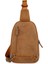 Kangaroo Kıngdom Hakiki Deri Crazy Horse Kum Erkek Body Bag Sırt Çantası 8155-ZKU 2
