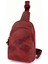 Kangaroo Kıngdom Hakiki Deri Crazy Horse Vişne Unisex Body Bag Sırt Çantası 8155-ZV 1