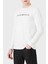 Logolu Slim Fit Bisiklet Yaka Uzun Kollu Pamuklu T Shirt Erkek T Shirt 8N1TN8 1jpzz 0146 1