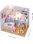 Minyatür Bebek Evi Mobilya ile Diy Ahşap Dollhouse (Yurt Dışından) 3