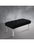 Royal Siyah Kapitoneli Kapı Önü Ayak Ucu Puf & Bench 90 cm 1