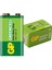 Batteries Gp1604G Greencell 6F22/1222/9V Pil, 9 Volt, 10'Lu Kutu 1