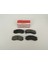 Subaru Impreza- 97/98; Ön Fren Balatası (Disk) (127,8X45,5X17) (Daıwa) 1