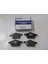 Volkswagen Beetle- 98/06; Ön Fren Balatası 1,8cc (Kablosuz) (Disk) (156,4X73,8X19,5) (Bramax) 1