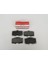 Subaru Impreza- 03/05; Ön Fren Balatası (Disk) (137X45.5X17) (Daıwa) 1