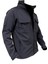 Genıus Store Erkek Spor Combat Mont Softshell Outdoor Su ve Rüzgar Geçirmez Ceket 4 Cepli 3