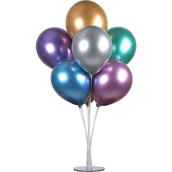 Doroda Ayaklı Balon Standı 7 Çubuklu 75 cm