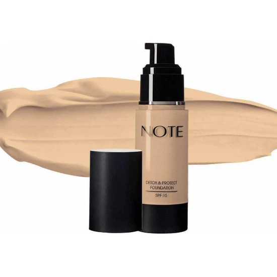 Note Cosmetics Note Fondöten Detox & Protect No:01 Beige 35 Ml