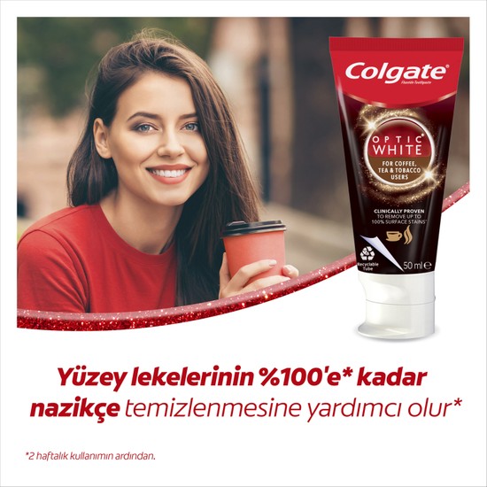 Colgate Optic White Kahve çay ve Tütün Için Beyazlatıcı Diş Fiyatı