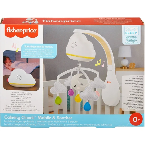 Fisher-Price GRP99 ® Mutlu Bulutlar Dönence ve Uyku Arkadaşı