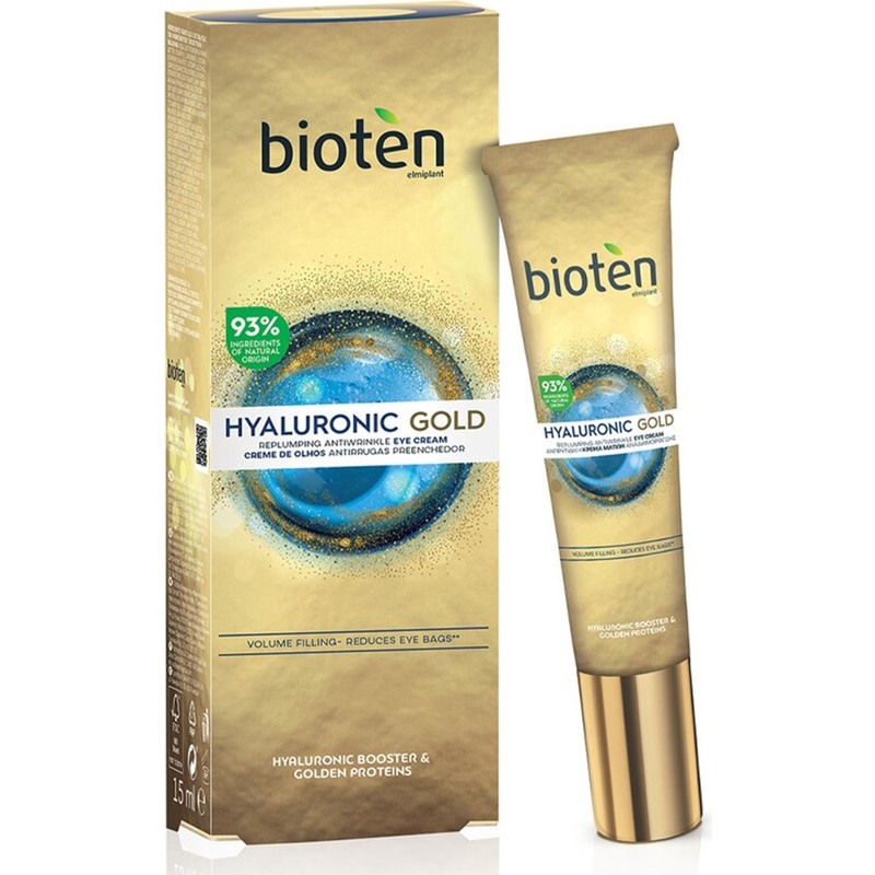Bioten Hyaluronic Gold Kırışıklık Karşıtı Göz Kremi 15 ml