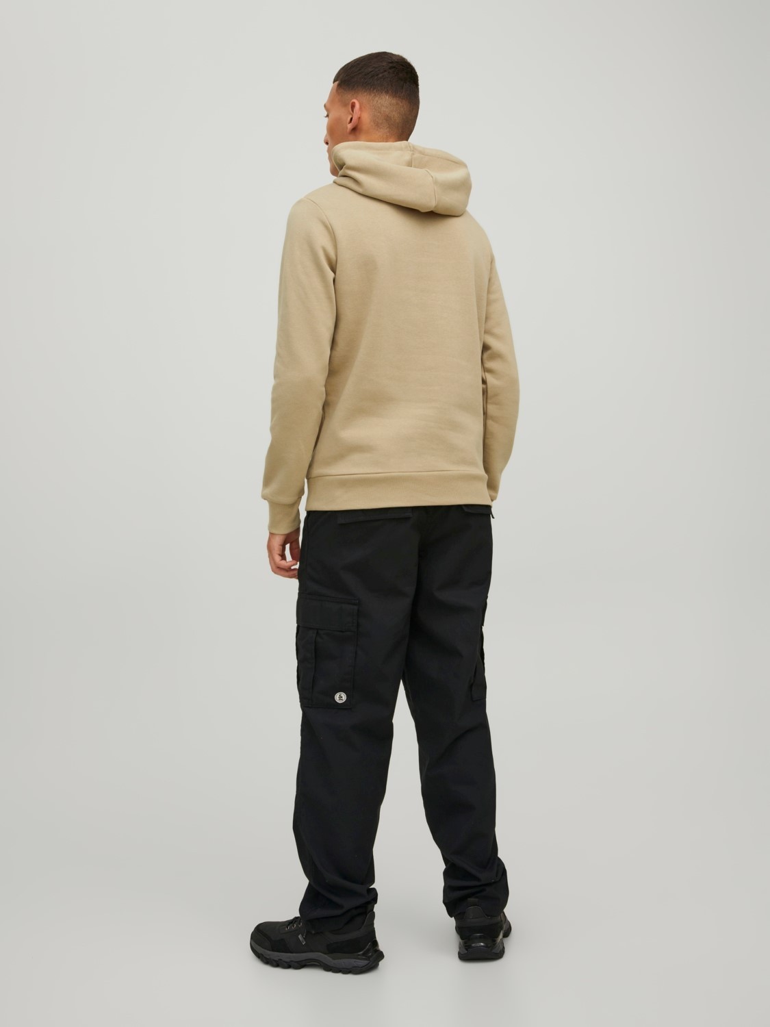 Jack & Jones Lock Erkek Kapüşonlu Sweatshirt 12213245 görsel 3