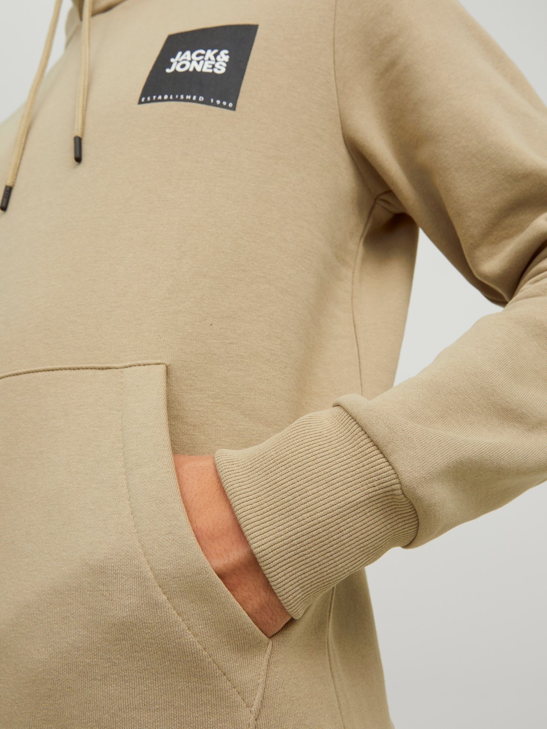 Jack & Jones Lock Erkek Kapüşonlu Sweatshirt 12213245 görsel 4