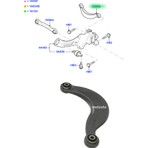 Fkoto Ford Focus Arka Süspansiyon Tabla Üst Egri Denge Kolu 1998--2011