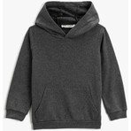 Koton Erkek Çocuk Sweatshirt Antrasit 3WKB10137TK