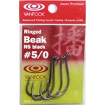 Vanfook Ringed Beak Delikli Iğne Ns Black #5/0 (4 Adet)