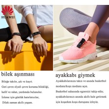 Huawei Spor Izle Su Geçirmez Akıllı Bluetooth Izle Spor Bandı, Kalp Hızı Monitörü ve Kadın Erkek Için Uyku Monitörü (Yurt Dışından)