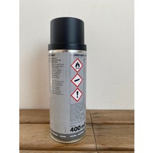 Würth 650°C Isıya Dayanıklı Mat Siyah Boya 400 ml