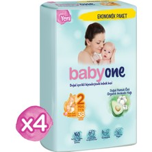 Yeni Babyone Bebek Bezi 2 Beden Mini Ultra Fırsat Paketi 3-6 kg 152'li