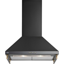 Beko ADV 5160 RAN 60 cm Antrasit Rustik Duvar Tipi Davlumbaz Mekanik Kontrol ile Şık Tasarım