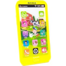 Mixoyuncak Oyuncak Cep Telefonu Sarı Işıklı Sesli Türkçe