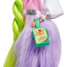 HDJ44 Barbie Extra - Neon Saçlı Bebek