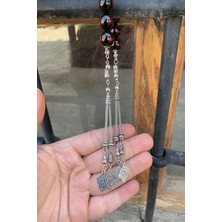 Doğan Silver Hediye Sürmeli Toz Kehribar Zaza Tesbih DGN1183