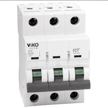Viko Sigorta 3X40 Amper 10 Ka