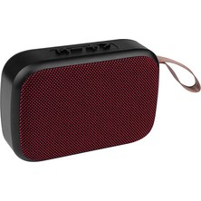 Hytech HY-S22 Dıtty Kırmızı USB Tf Kart Uyumlu 3W Bluetooth Speaker