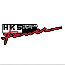 Oto Sticker Hks Power And Sports Logo Sticker 2